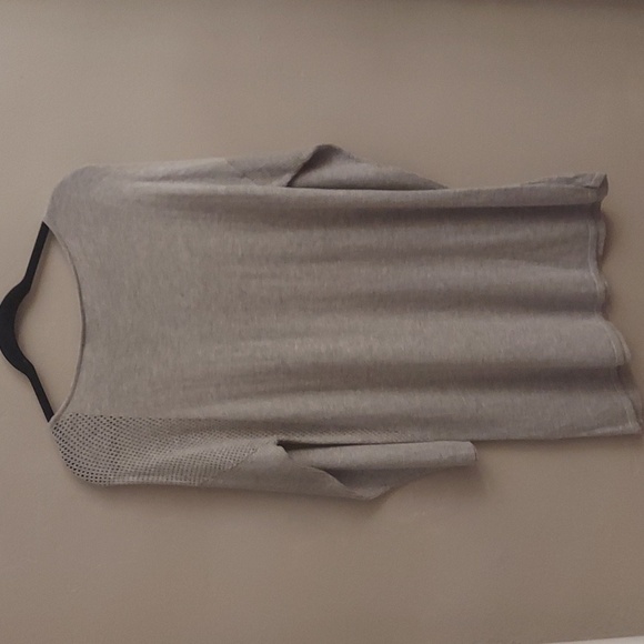 INC INTERNATIONAL CONCEPTS Light Grey Cashmere Blend Long Sleeve Tunic Sweater - Picture 10 of 11